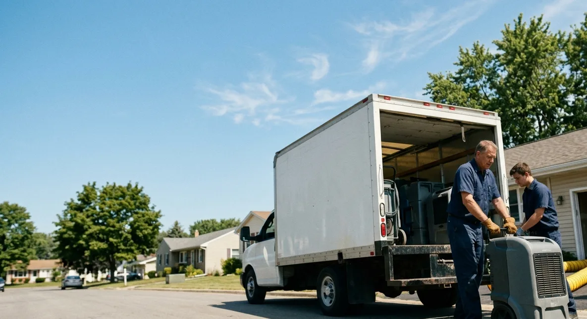 Water Damage Cleanup in Oakville, IN near me